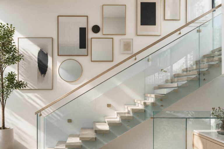 Inspirez votre escalier : idées originales pour habiller vos murs avec style