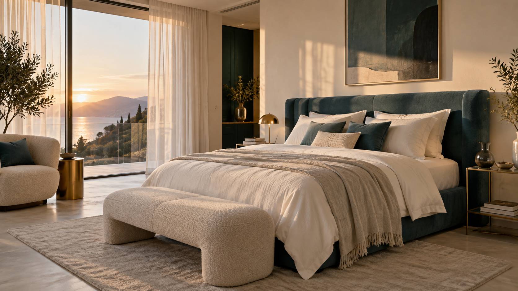 Illustration éditoriale du sujet : Inspirez vos nuits : idées déco originales pour sublimer votre chambre