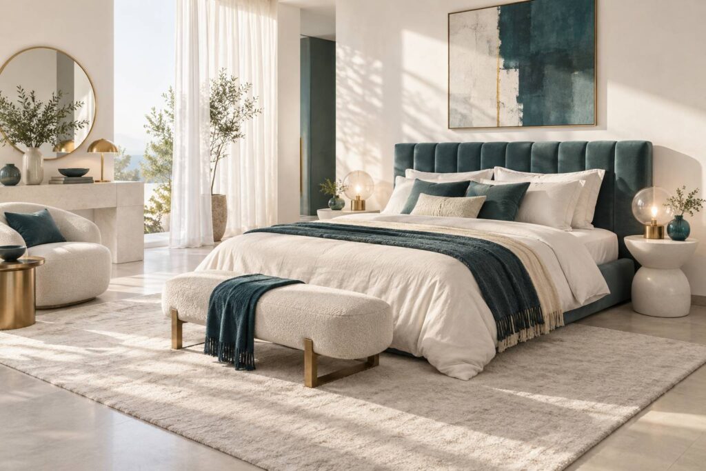 Illustration éditoriale du sujet : Inspirez vos nuits : idées déco originales pour sublimer votre chambre