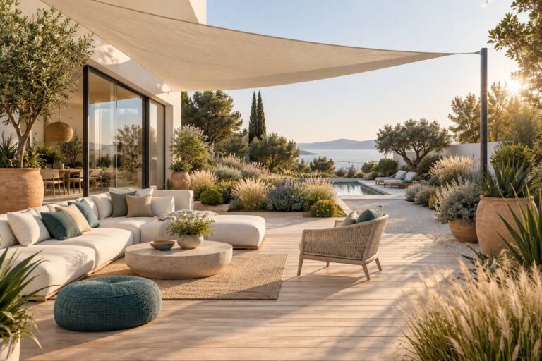 Astuces déco et pratiques pour sublimer un jardin en plein soleil