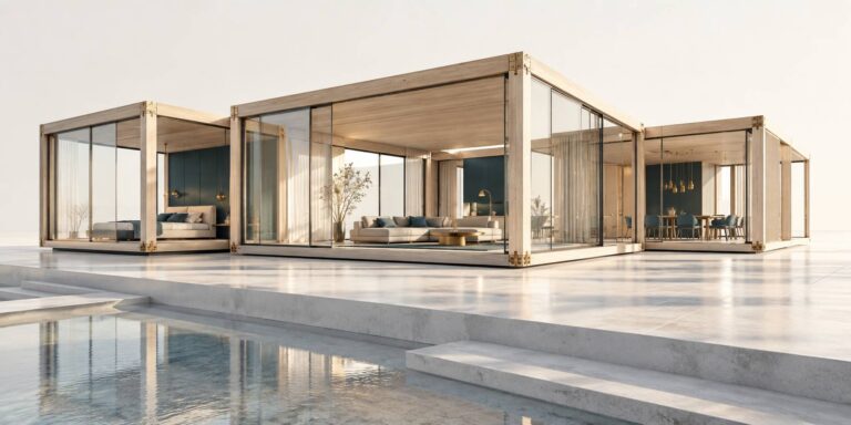 Maison Éphémère : L&rsquo;Innovation Modulable en Architecture